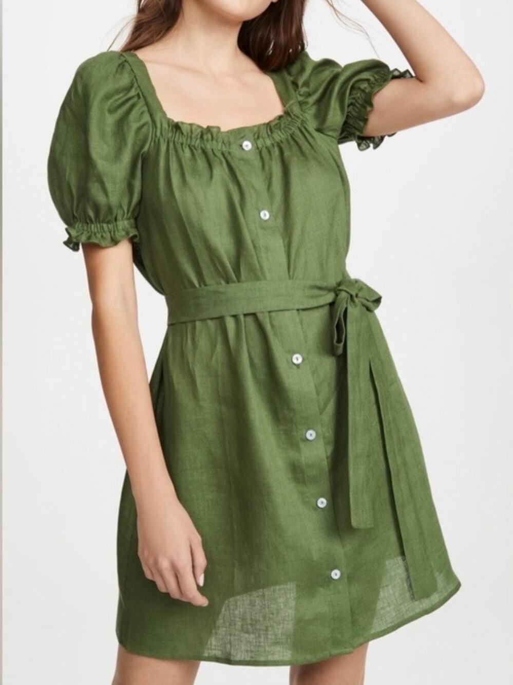 Sleeper Linen Mini Dress